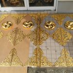 扉 総八双金具